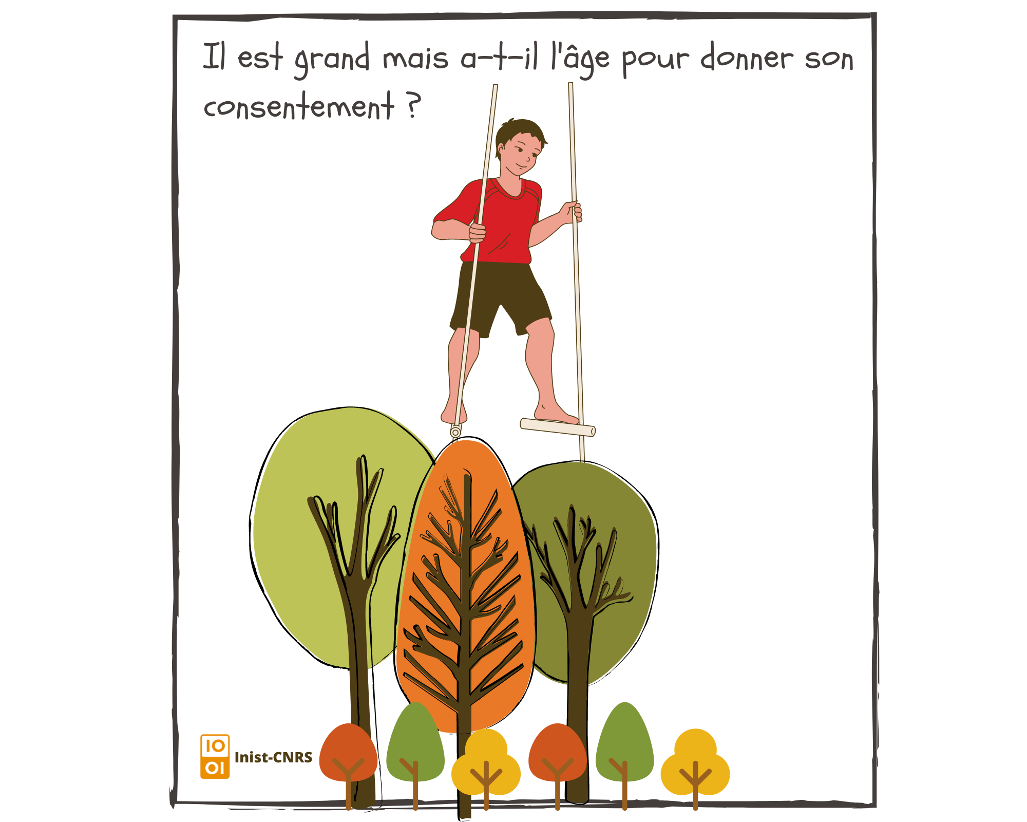 Il est grand mais a-t-il l'âge pour donner son consentement ?