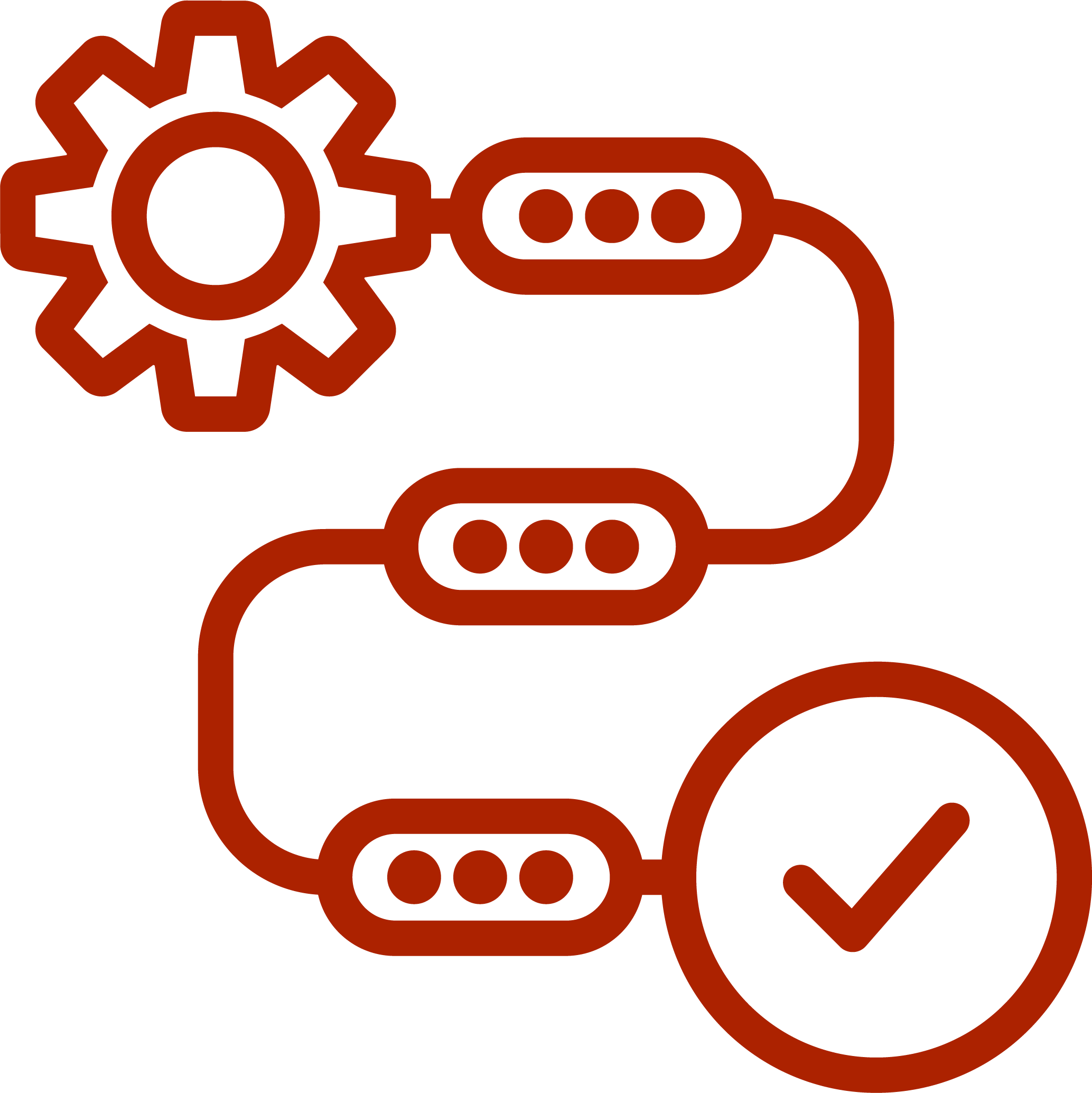 Icône méthodes et procédures