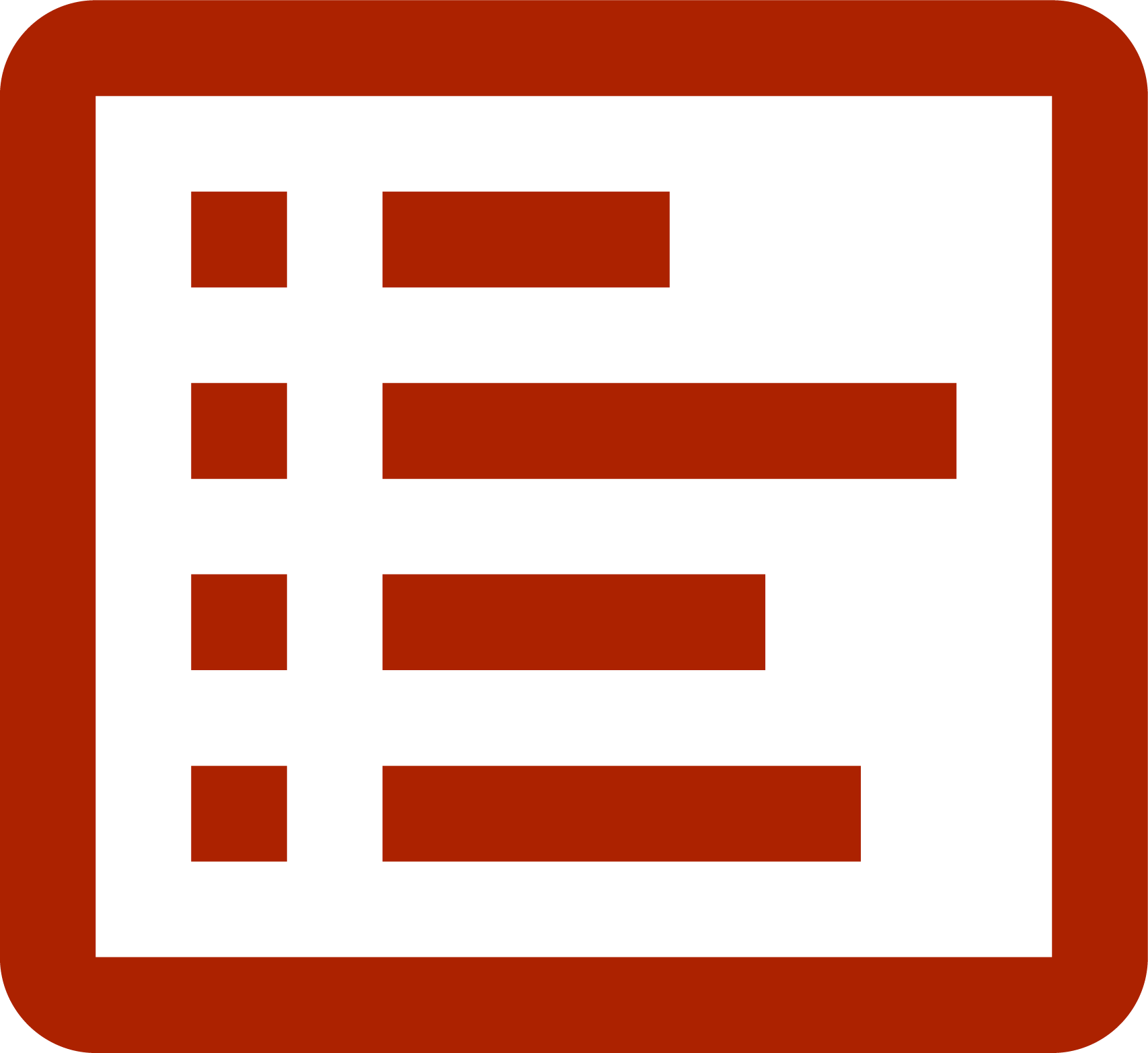 Icône indexation des données