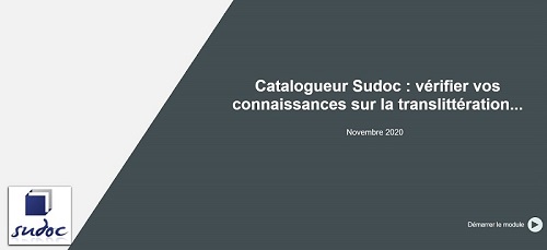 QCM prérequis translittération